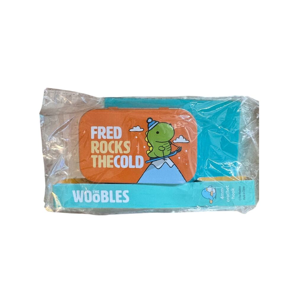 *Sealed* Woobles Fred Rocks the Cold Tin, Jojo Get to Snow Hook & Stickers